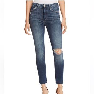 Mother Denim “The Looker High Rise Ankle Fray” - Close To The Edge